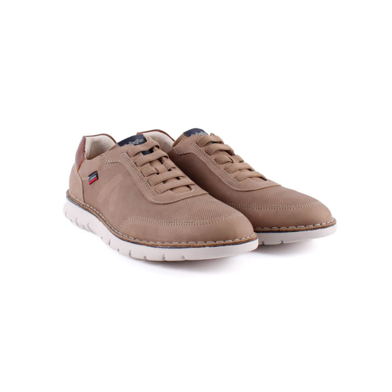 CASUAL ELASTICO PICADOS TAUPE 47116