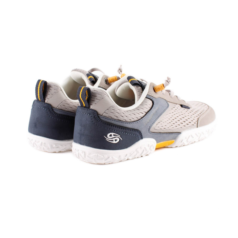 CASUAL SNEAKER GRIS AZUL