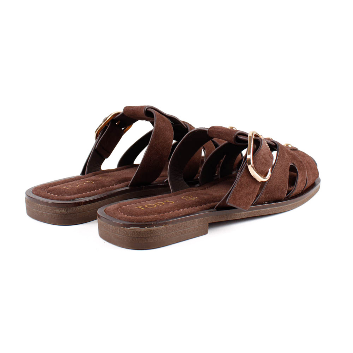 SANDALIA PALA CERRADA MOKA SF1660
