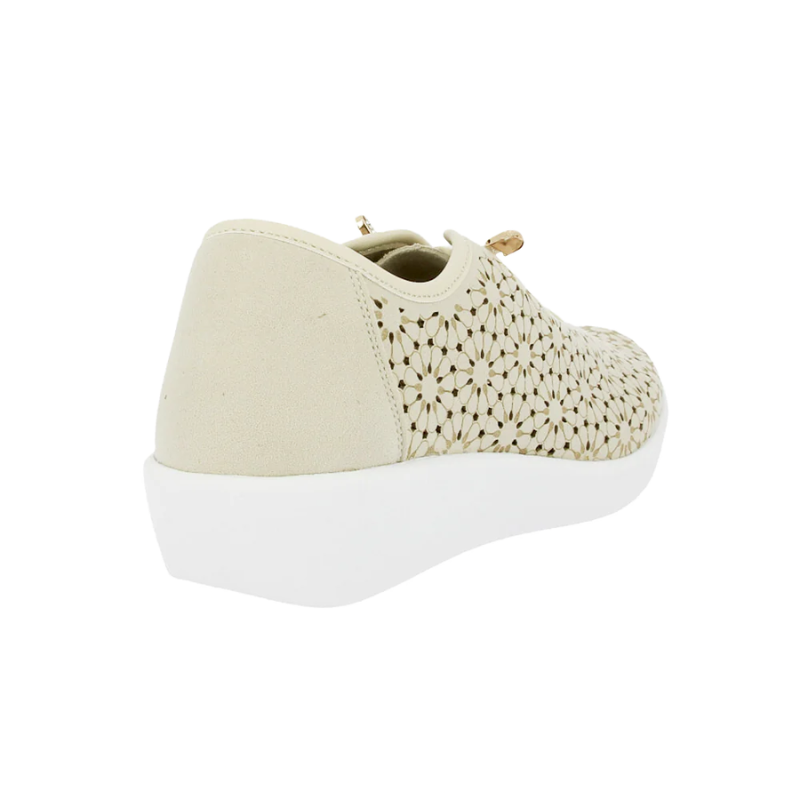 CASUAL LASER ELASTICOS PLATINO 38472