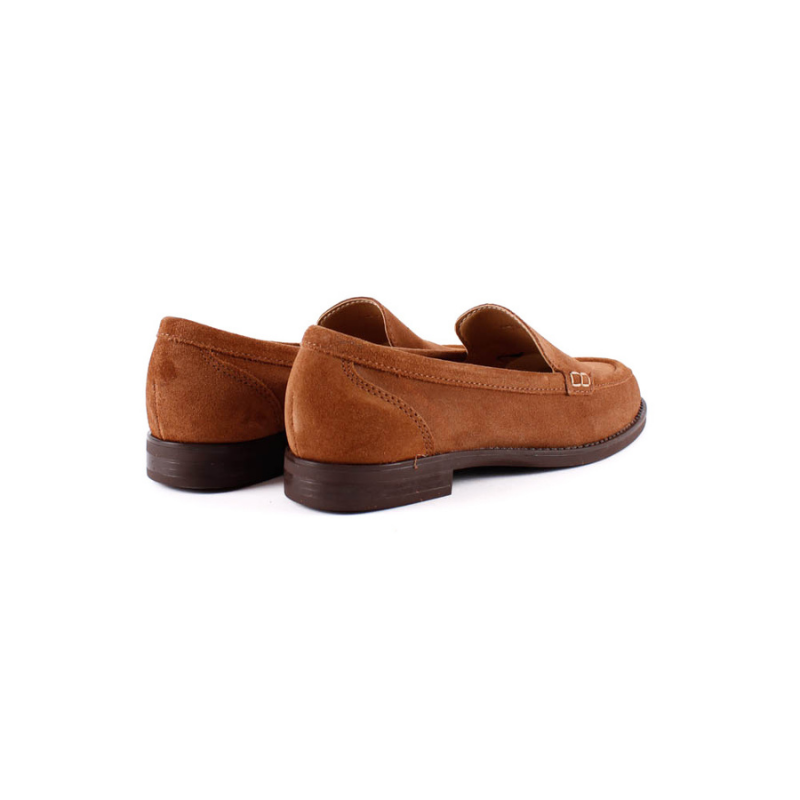 MOCASIN SUEDE TAN 1138