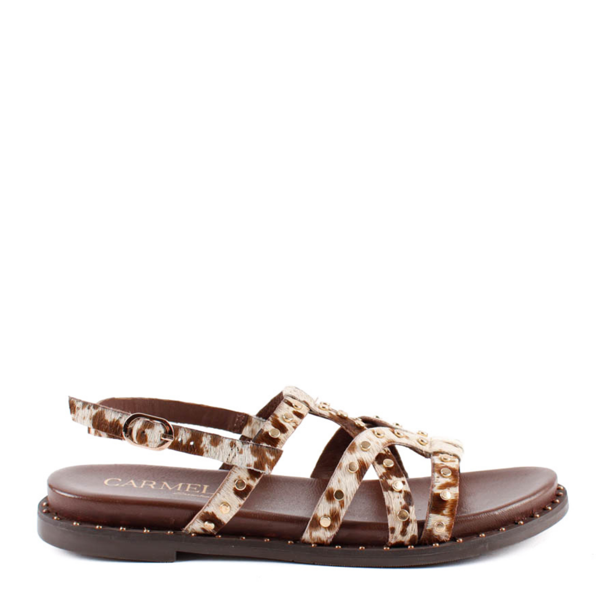 SANDALIA PLANA TACHAS COW 162392