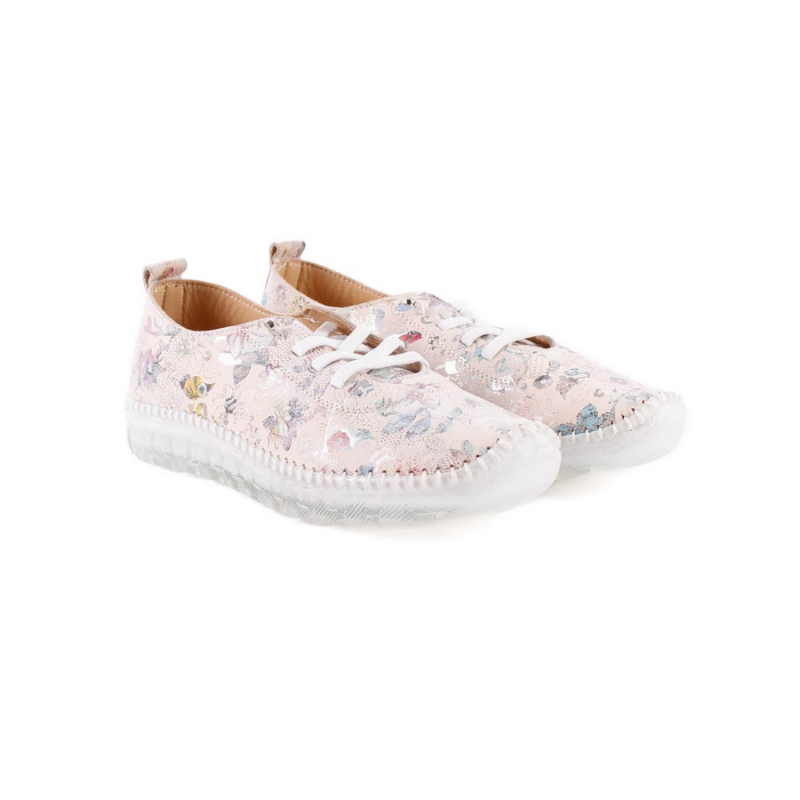 CASUAL LASER ATENEA BEIGE FLORAL 050-105