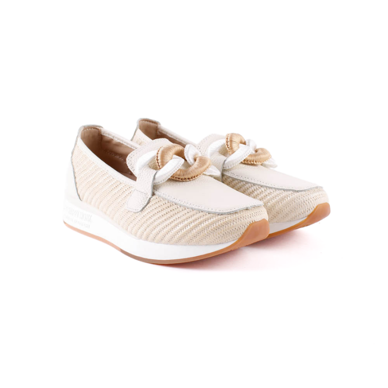 MOCASIN RAFIA ESLABON HIELO VANITY011