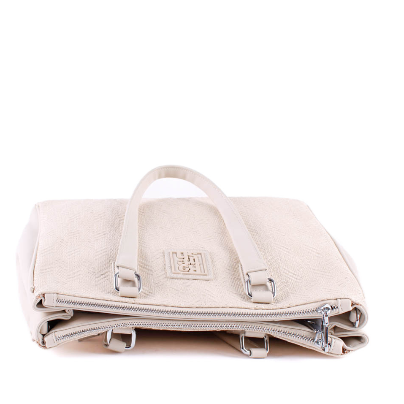 BOLSO RAFIA BEIGE
