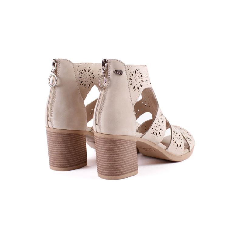 SANDALIA ROSALINDA BEIGE ROSALINDA7