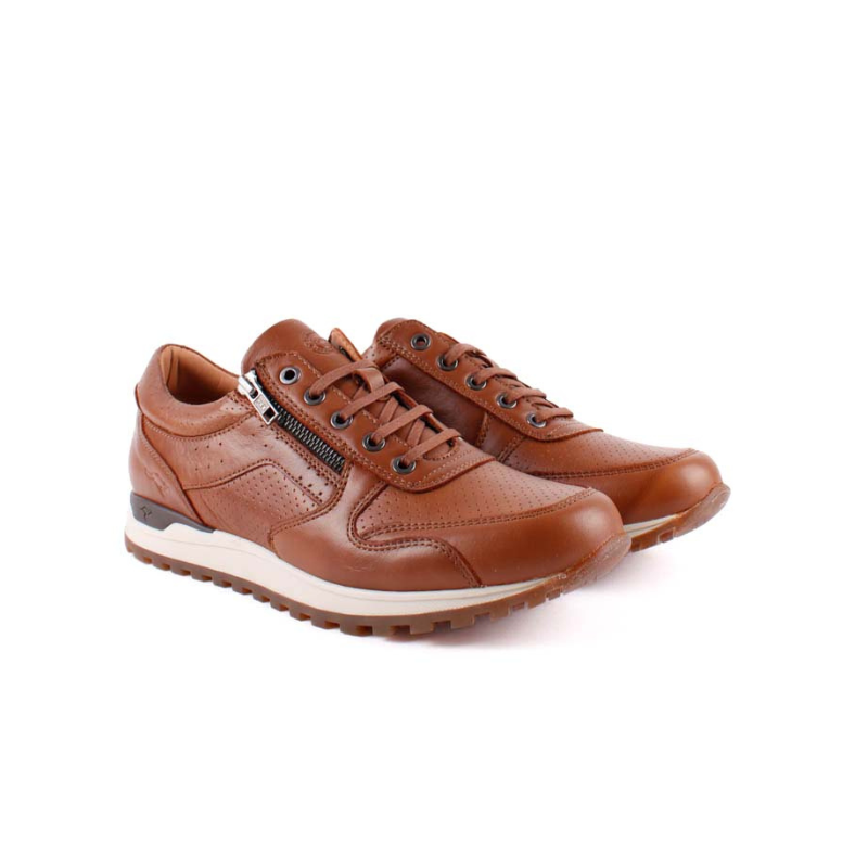 CASUAL CREMALLERA CUERO 1049