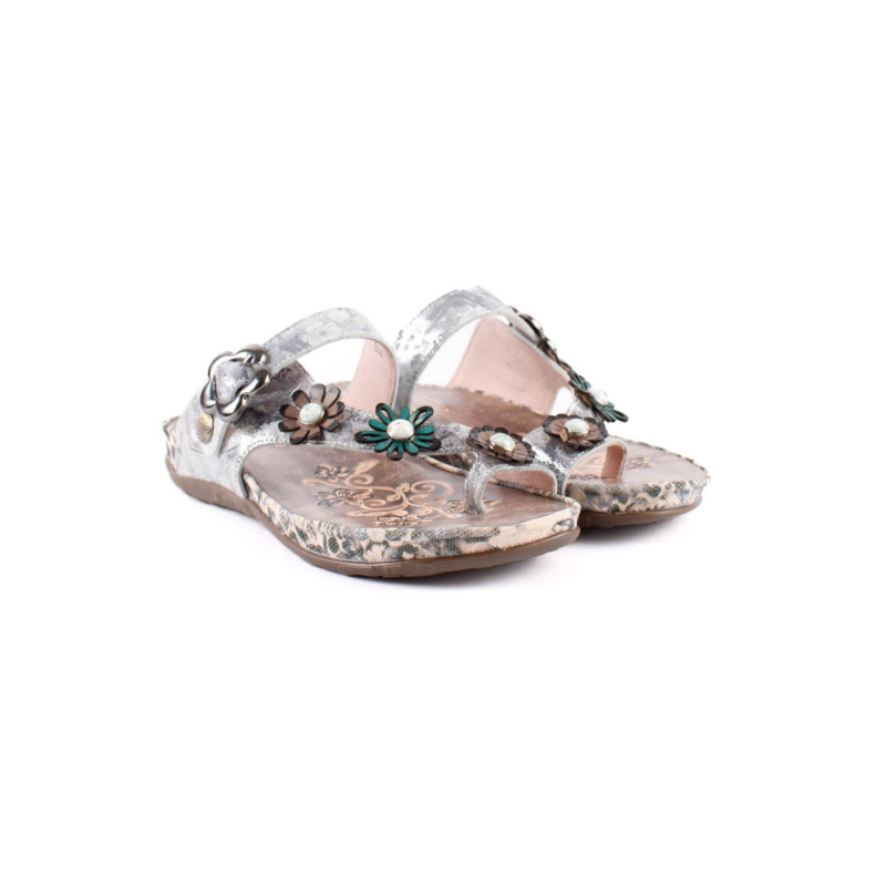 SANDALIA LILOO GRIS LILOO43
