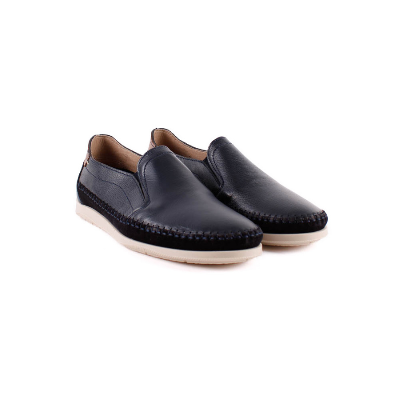 MOCASIN ELASTICOS PICADO MARINO 2974