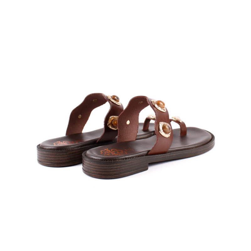 SANDALIA DEDO JOYA MOKA 3237