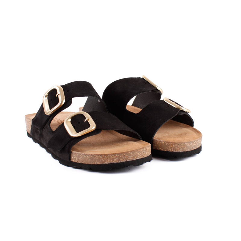 BIO DOBLE HEBILLA SERRAJE NEGRO JERBA700