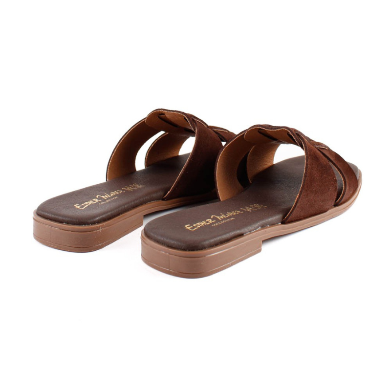 SANDALIA PALA PASADO MARRON 5823