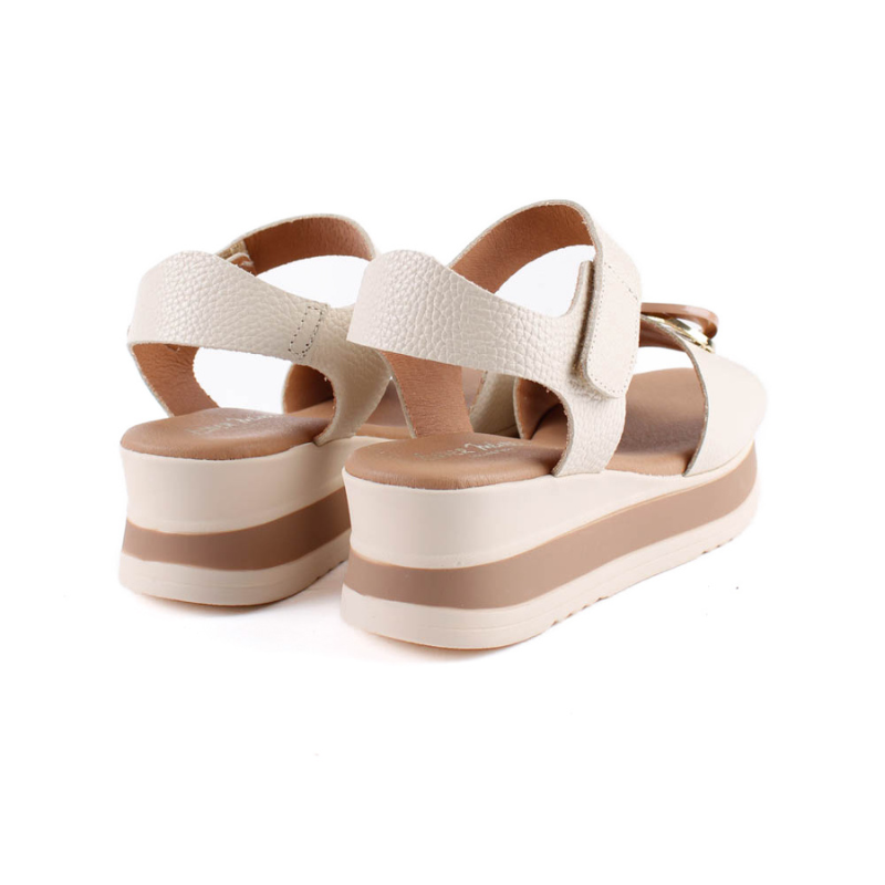 SANDALIA VELCRO ADORNO HIELO 5974