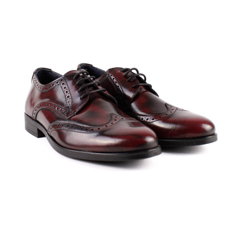 ZAPATO CORDON VEGA BURDEOS 4038