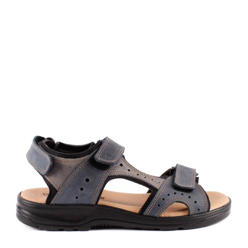 SANDALIA VELCRO COMBINADA MARINO 37007