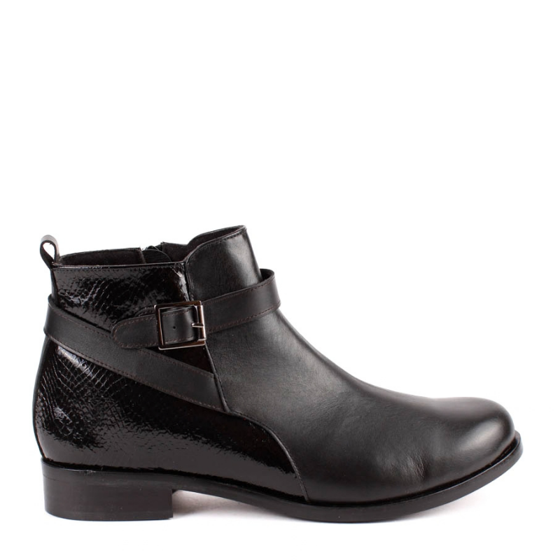 BOTIN CORREA HEBILLA NEGRO 8800