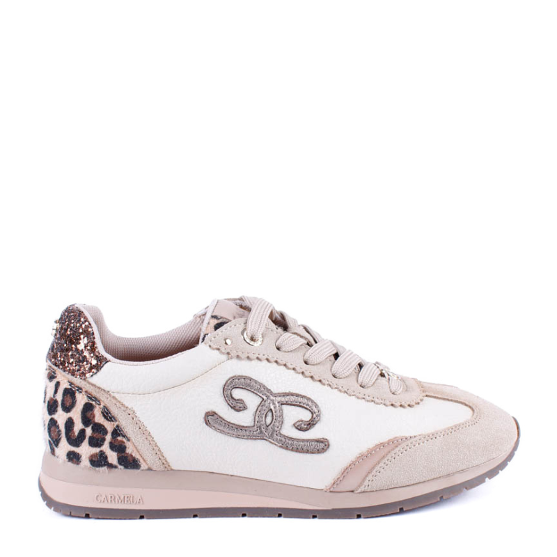 SNEAKER TALON GLITTER BEIGE 164234