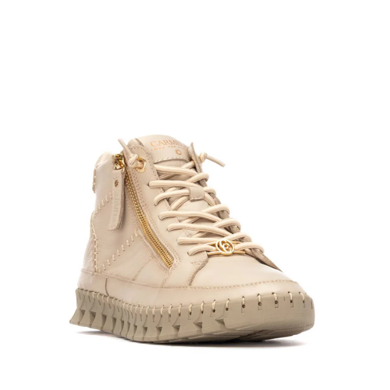 BOTIN COSIDO CREMALLERA BEIGE 162708