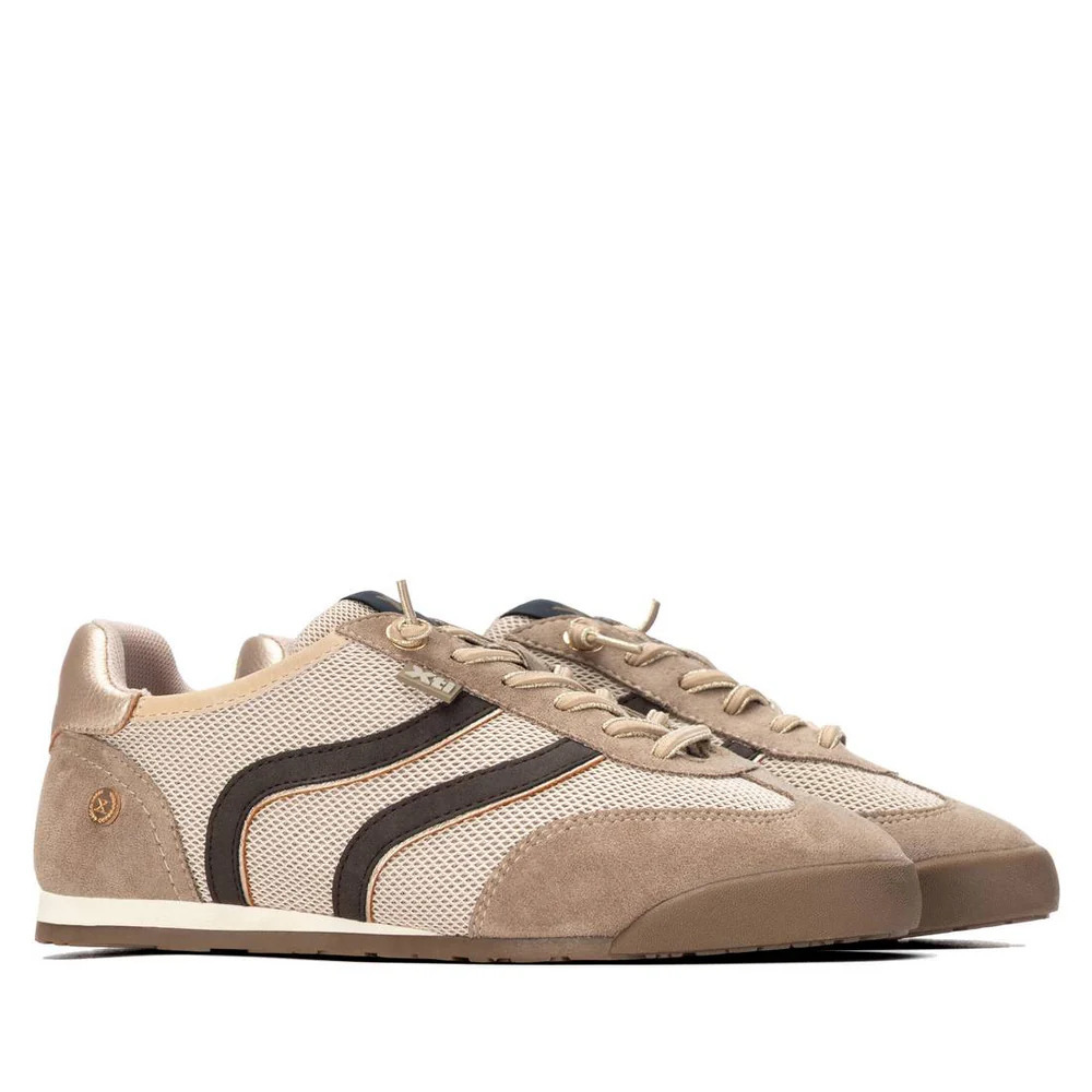 SNEAKER REJILLA ONDAS BEIGE 146156