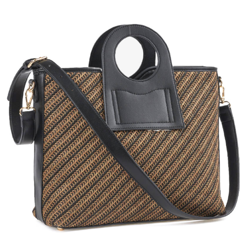 BOLSO TOTE ASA BLACK