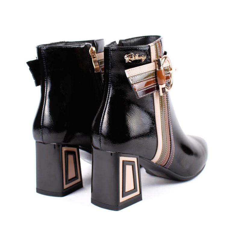 BOTIN LINEAS TRICOLOR BLACK 84727
