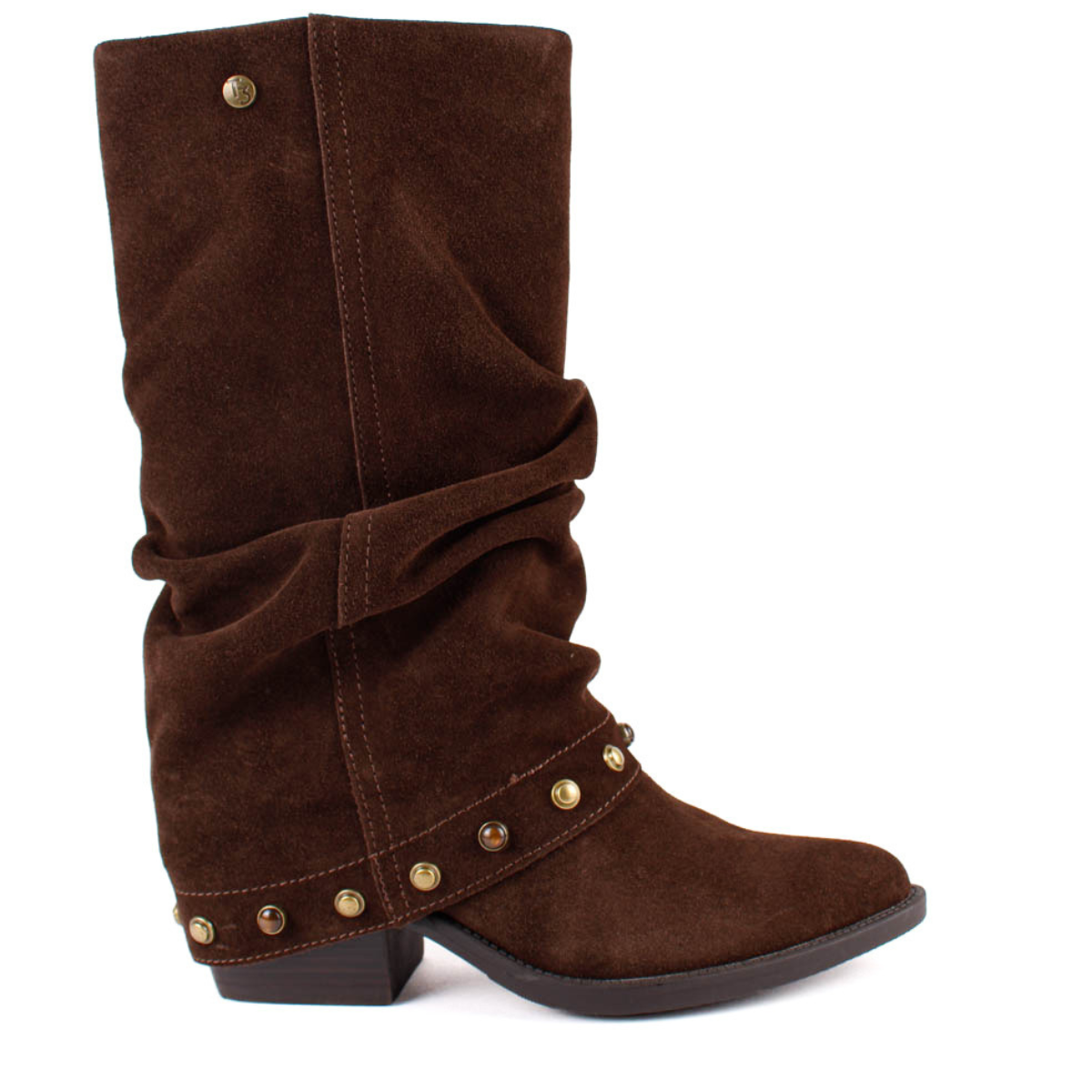 BOTA CAMPERA POLAINA ADORNOS TAUPESS1976