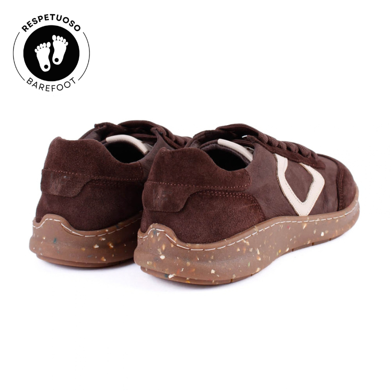 BAREFOOT SNEAKER CORDON MARRON