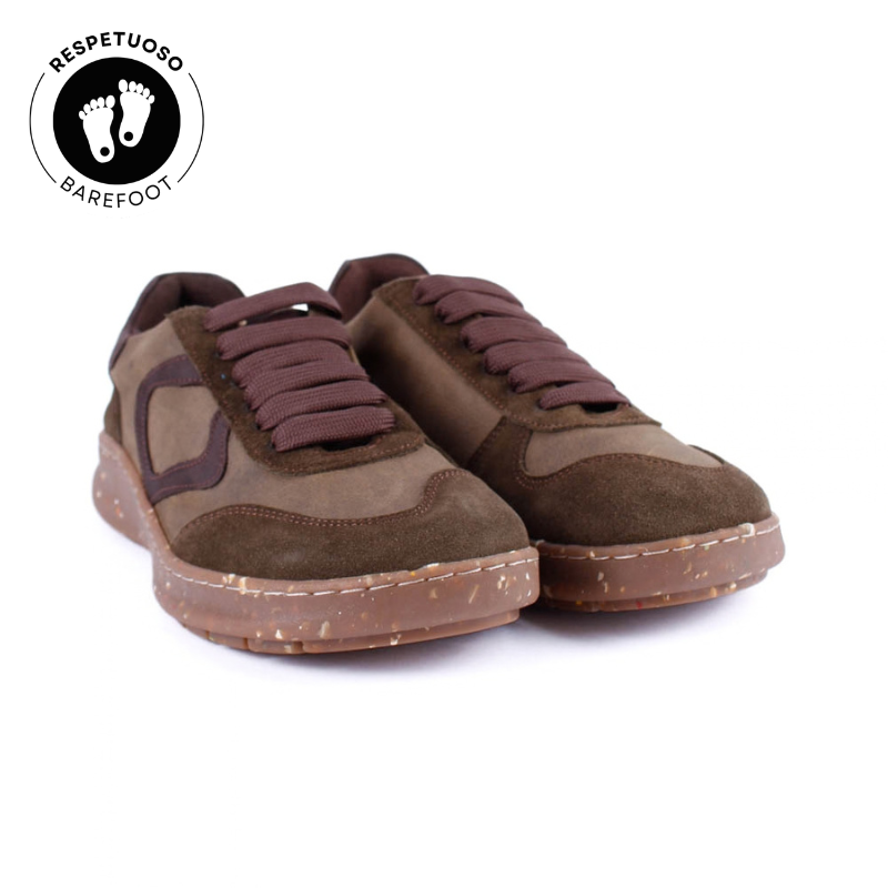 BAREFOOT SNEAKER CORDON KAKI 6002