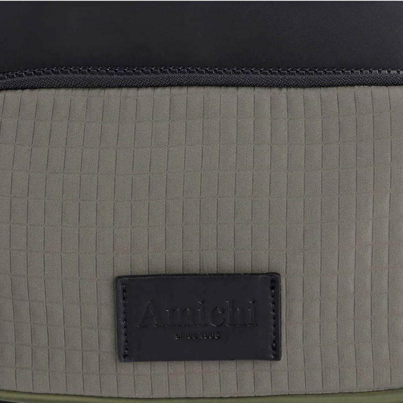 BANDOLERA AMICHI TEX KAKI