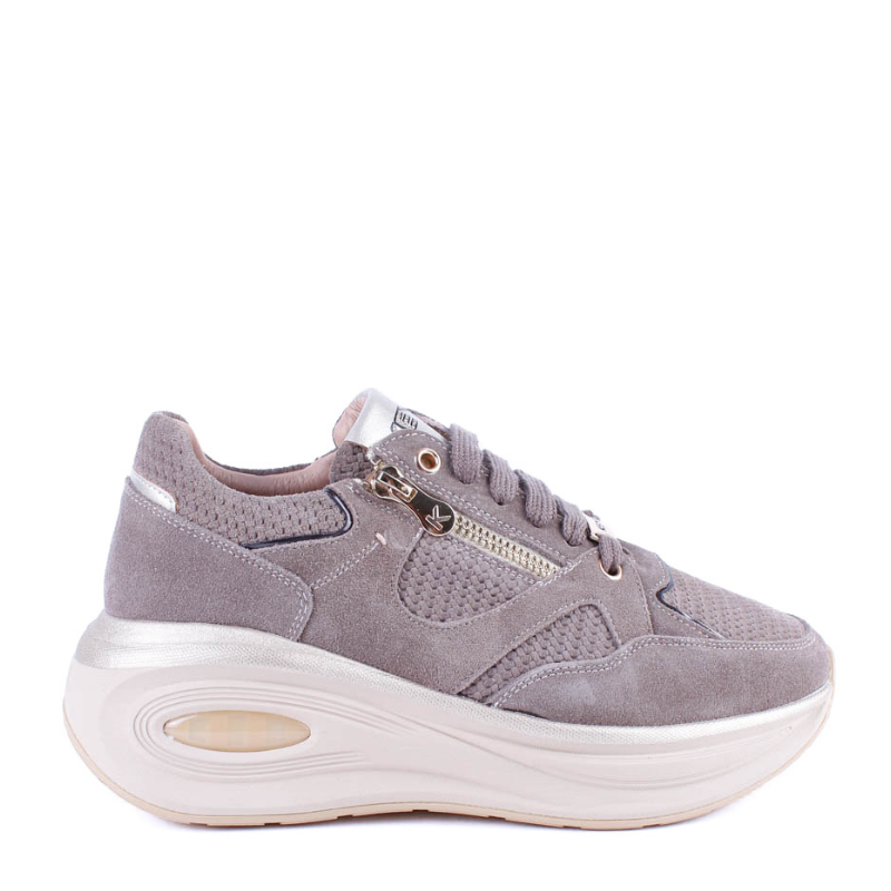 SNEAKER AIR CREMALLERA TAUPE