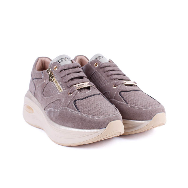 SNEAKER AIR CREMALLERA TAUPE