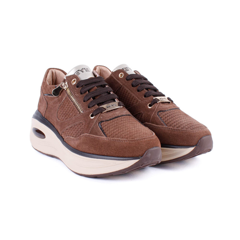 SNEAKER AIR CREMALLERA MARRON