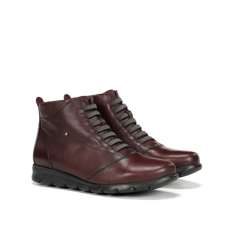 BOTIN ELASTICOS BURDEOS F0356