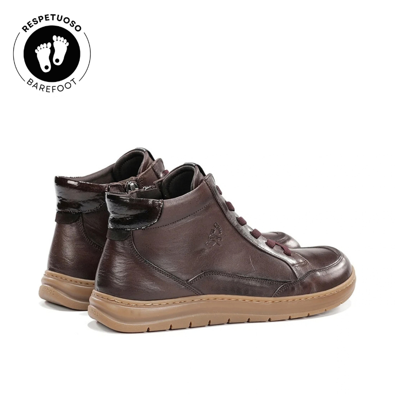 BOTIN BAREFOOT ELASTICOS CAFE F2553