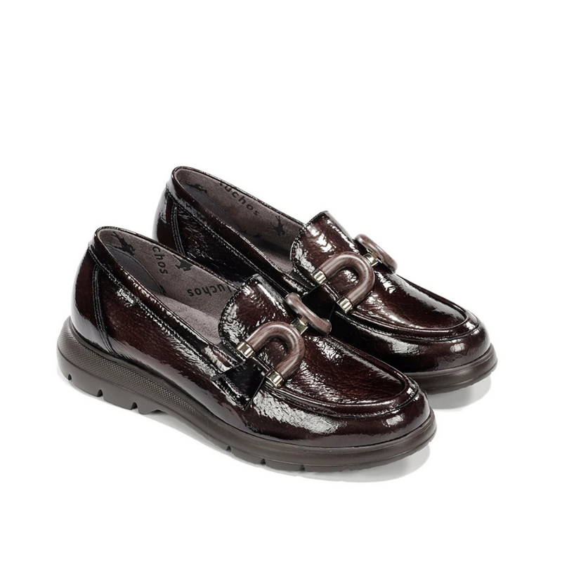 MOCASIN APLIQUE CAFE F2514