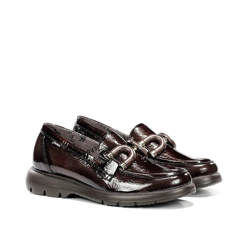 MOCASIN APLIQUE CAFE F2514