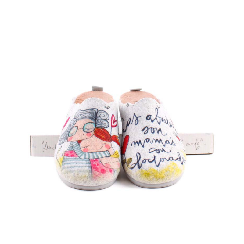 ZAPATILLA ABUELA GRIS ILC222325