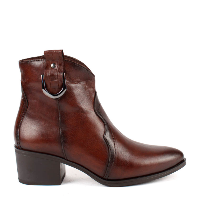 BOTIN CAMPERO TIRADOR CUERO 3054