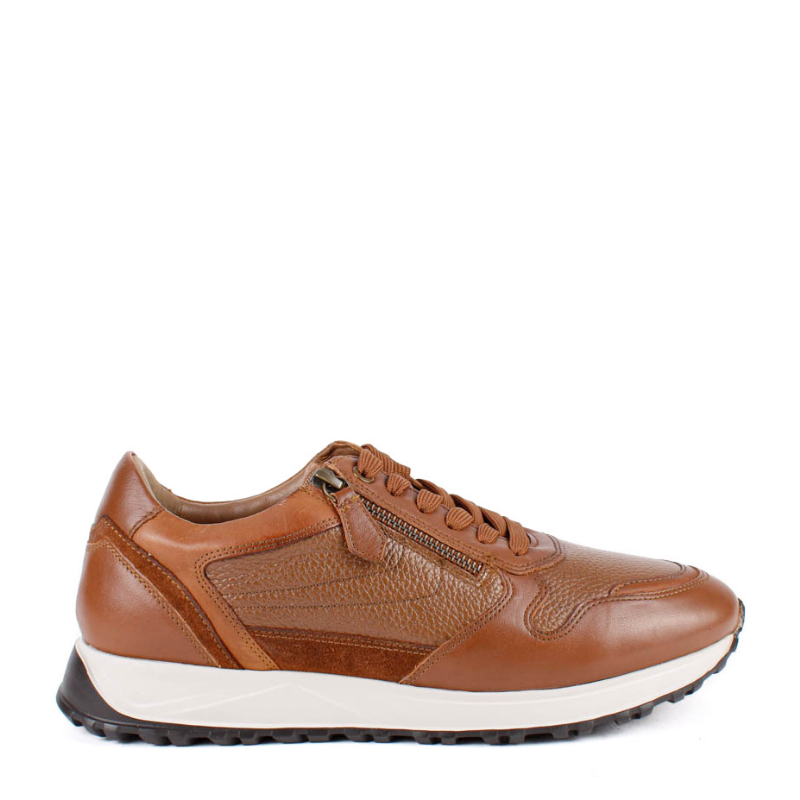 SNEAKER CREMALLERA MARRON 7041
