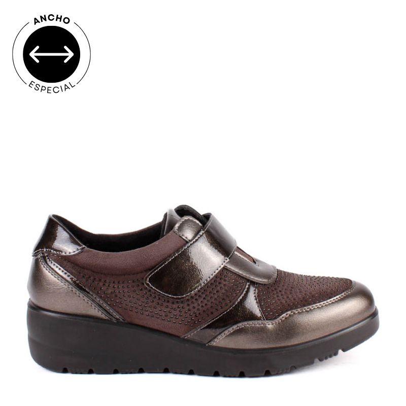 MOCASIN VELCRO STRASS MUSGO 45418