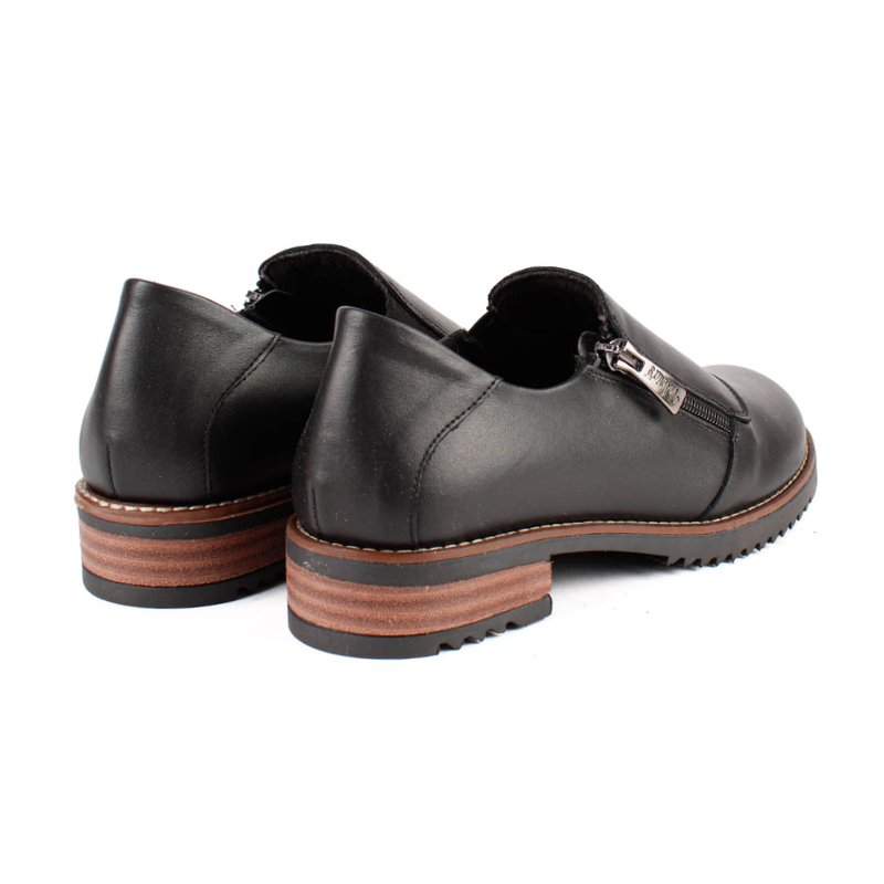ZAPATO CREMALLERA NEGRO 2301