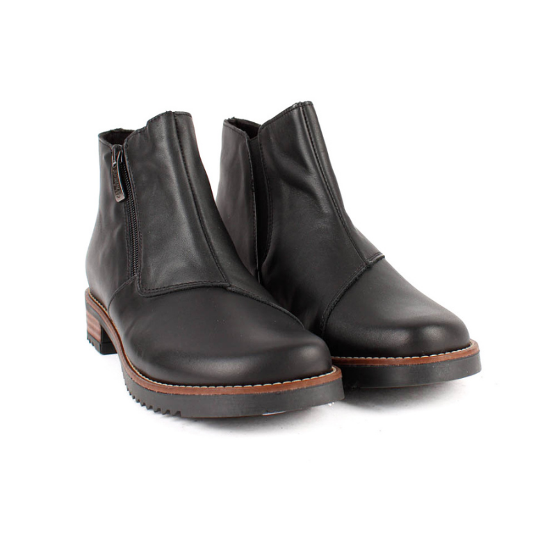 BOTIN CREMALLERA NEGRO 2300