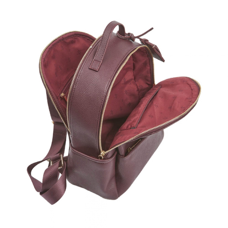 MOCHILA LISA BURDEOS