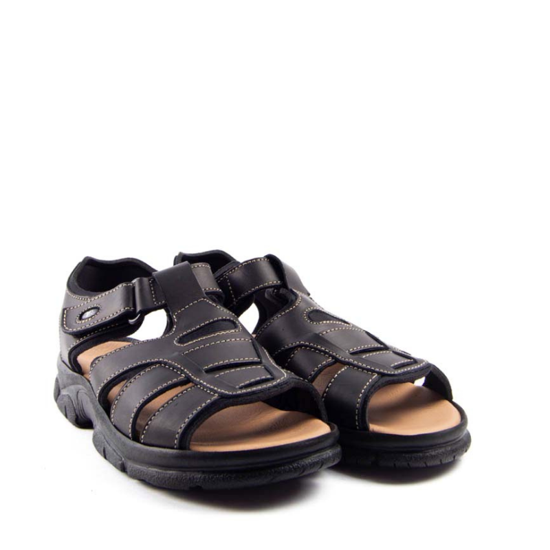 SANDALIA TALON NEGRO 7013