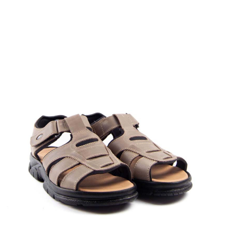 SANDALIA TALON MARRON 7013