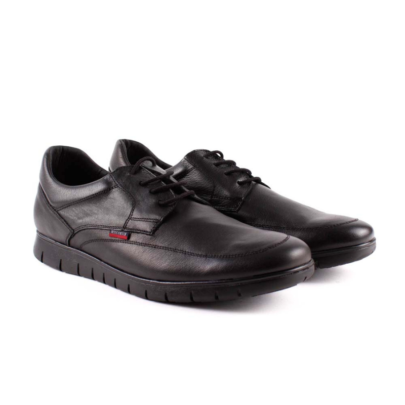 BLUCHER CONFORT CORDONES NEGRO