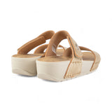 SANDALIA VELCRO  ORO 38F98