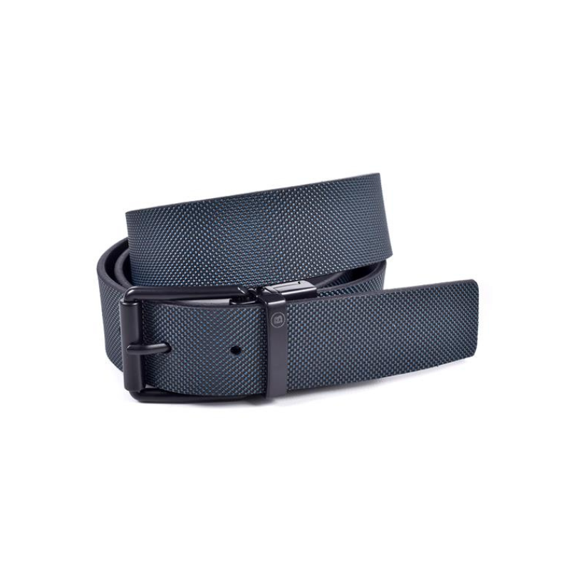 CINTURON COMBI NEGRO AZUL