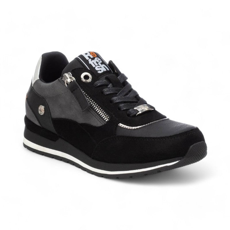 SNEAKER CREMALLERA NEGRO 171401