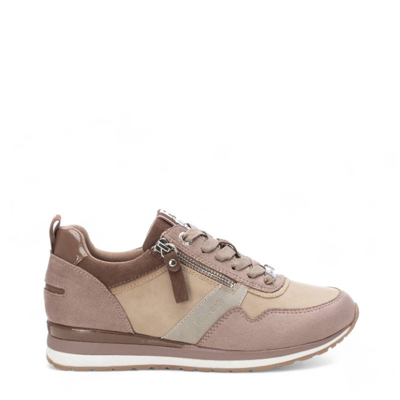 SNEAKER CREMALLERA COMBI BEIGE 171084